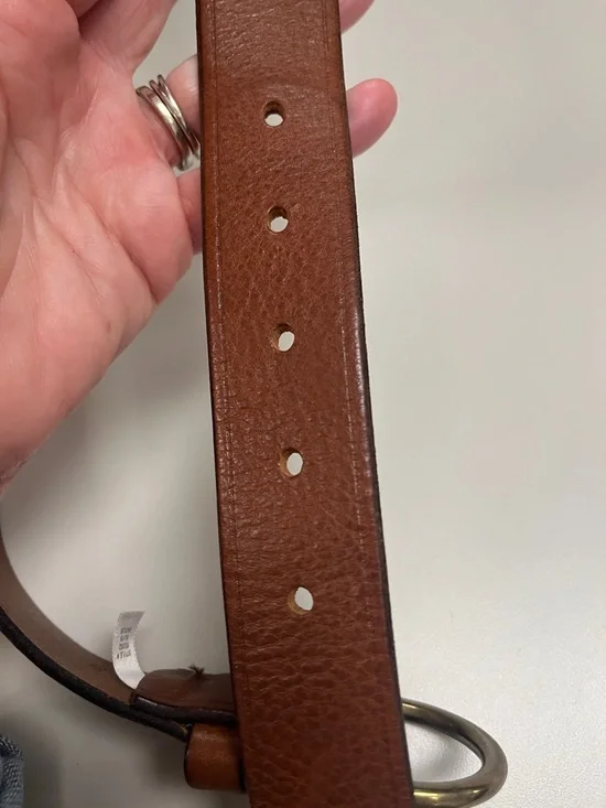 Madewell Women’s Classic Brown Leather Belt - size small - Picture 11 of 16